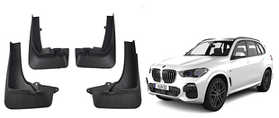 Брызговики BMW X5M G05 Sport 2018- (комплект 4 шт, с креплением) BK-1189 фото