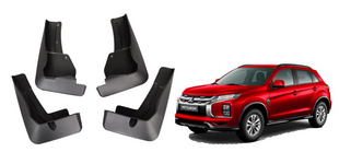 Бризковики Mitsubishi ASX 2019-2023 (комплект 4 шт, з кріпленням) BK-1096 фото